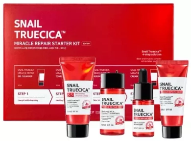 Some By Mi Набор-мини средств с муцином улитки - Snail truecica miracle repair starter kit