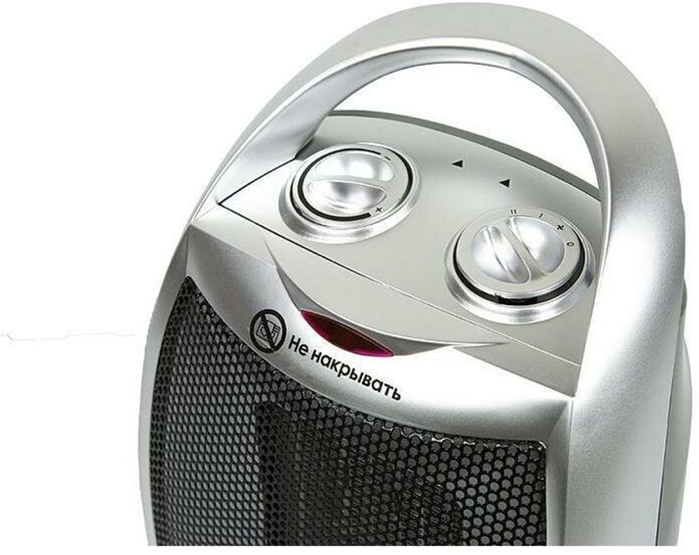 Тепловентилятор Союз ТВС-2000, белый, спиральный нагреватель, механическое управление