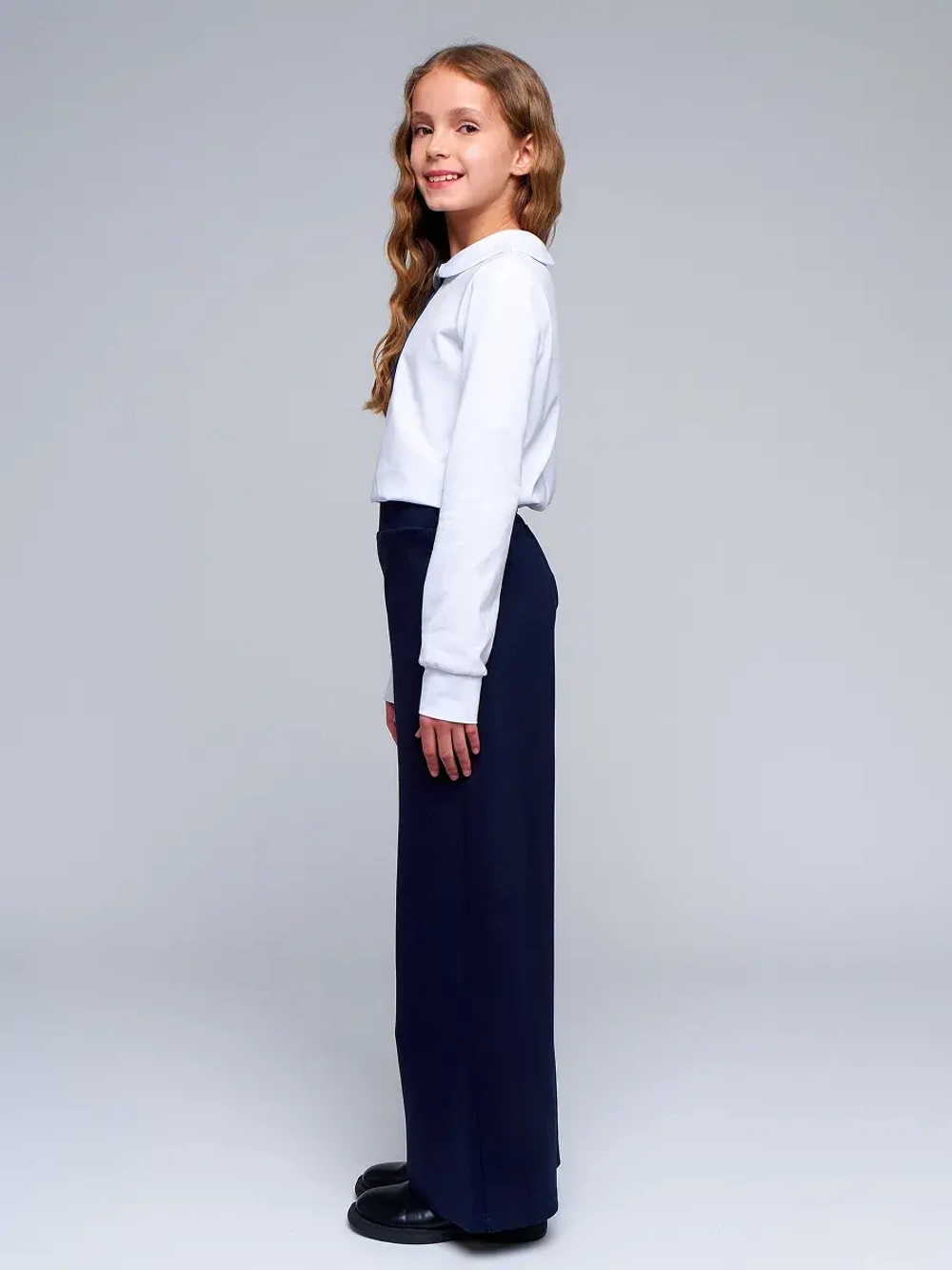 Блузка для девочки школьная