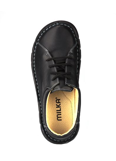 07 | "Golles" | Женские полуботинки (черный)