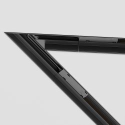 Угол для соединения 45° встраиваемого однофазного шинопровода Maytoni Gravity TRA010CLS-42B