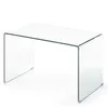 Стеклянный письменный стол Glass 125х70 см