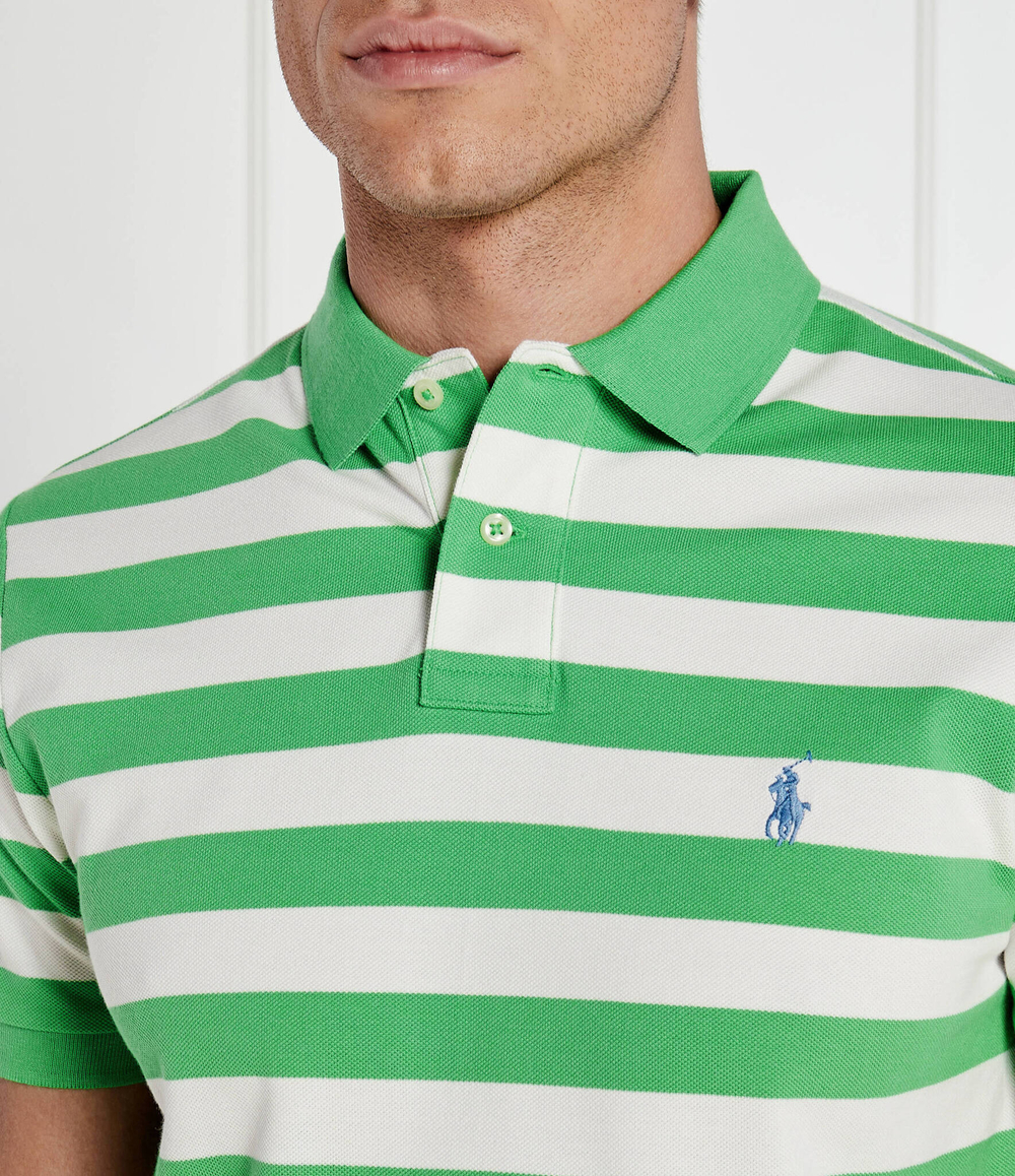 Поло POLO RALPH LAUREN - зеленый(710934552)