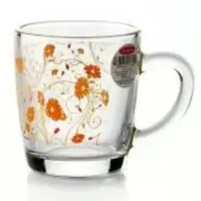 Кружка стеклянная 340мл «Серенейд» оранжевый 55531SLBD16