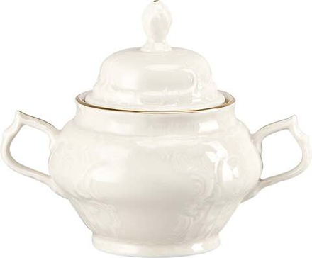 Сахарница Rosenthal Sanssouci Elf Gold с крышкой, фарфор, 14,7 см, золотистая