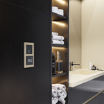 Умный сенсорный терморегулятор для теплого пола (черный)