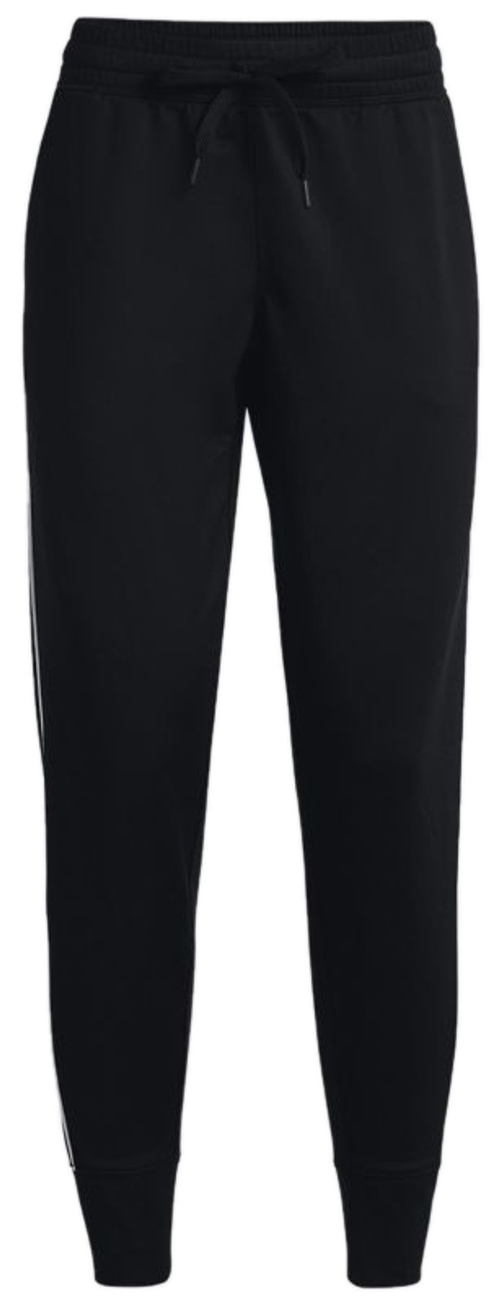 Женские теннисные брюки Under Armour Women's UA Rush Tricot Pants - black/white