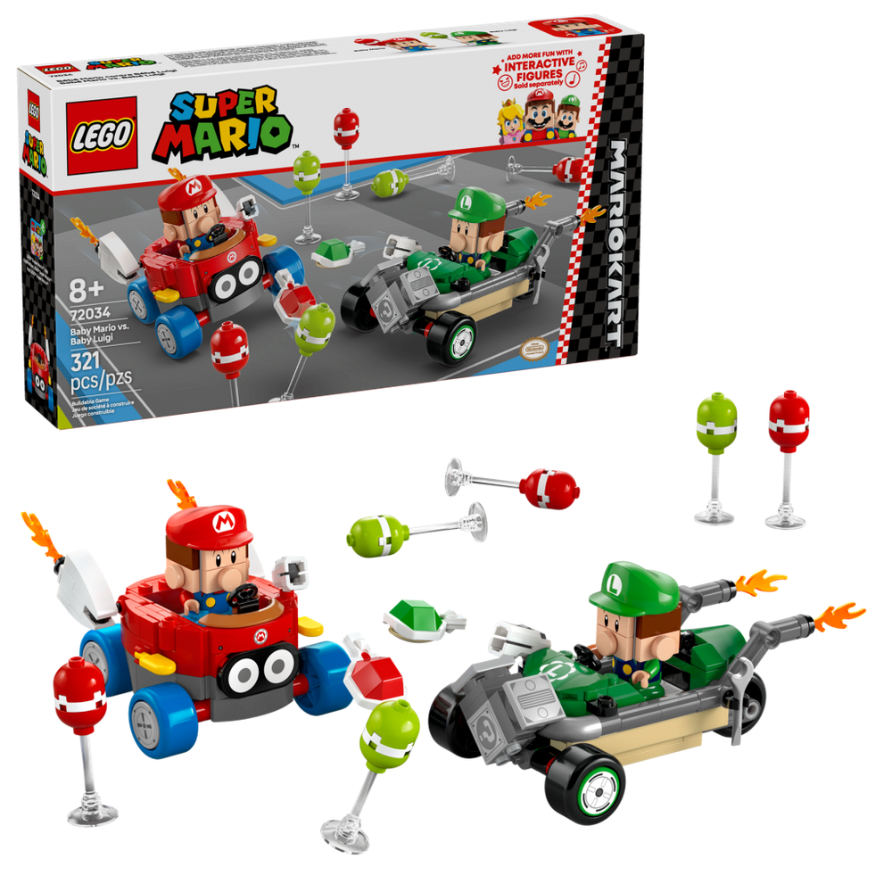 LEGO Super Mario 72034 Бэби Марио против Бэби Луиджи