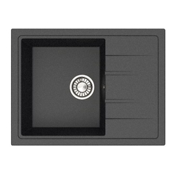 Кухонная мойка GLANZ J150-G32 575x470мм Антрацит
