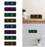 Часы настольные LED MIRROR NO.: 5503 Green&White