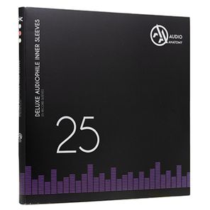 Конверт Внутренний Для Пластинки 12" (Audio Anatomy Inner Record Sleeves)(Черный)
