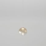 Подвесной светодиодный светильник 50234/1 LED хром/янтарный