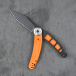 Нож складной Перемен Лисичка Оранжевая (blackwash)