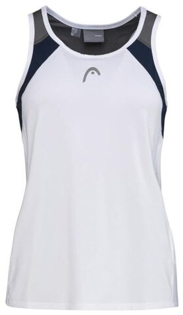 Женский топ теннисный Head Club 22 Tank Top W - белый