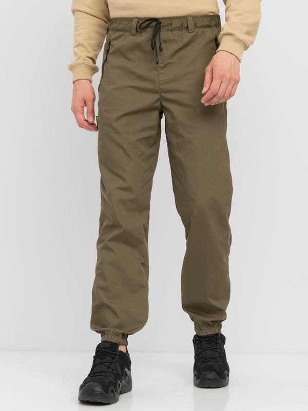 Брюки летние Стрелок ткань Смесовая (Сорочка) цвет Хаки