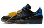 Кроссовки Off-White X Jordan Air Jordan 2 Retro Low Sp "Black And Varsity Royal"