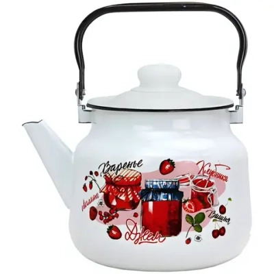 Чайник эмалированный 3,5л «Варенье» 01-2713/4