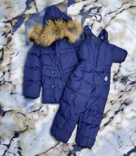 Зимний костюм Buba Moncler Dark Blue
