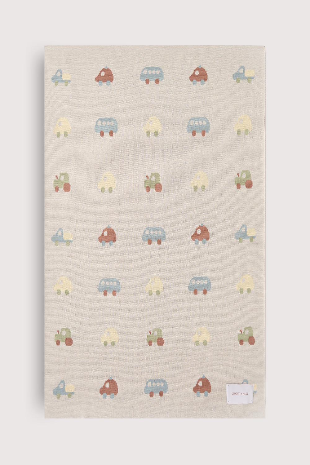 Плед детский Loomknits Бежевый