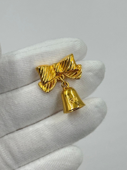 Брошь пин Бант с колокольчиком Sonia Rykiel