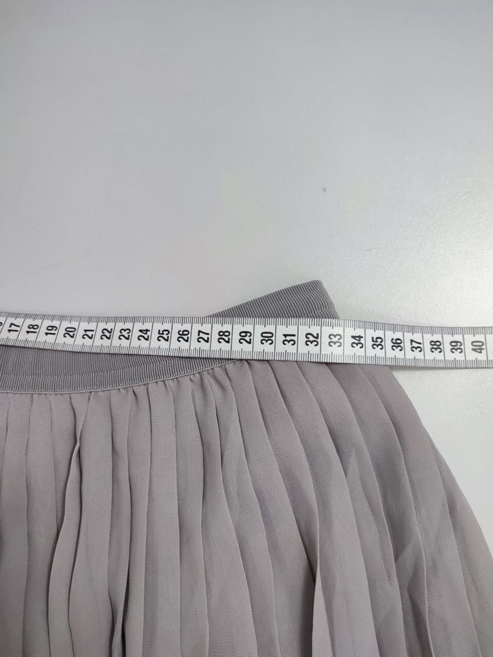 Юбка серая воздушная 44 размер
