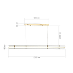 Светильник подвесной FAGY LED 30W 4000K