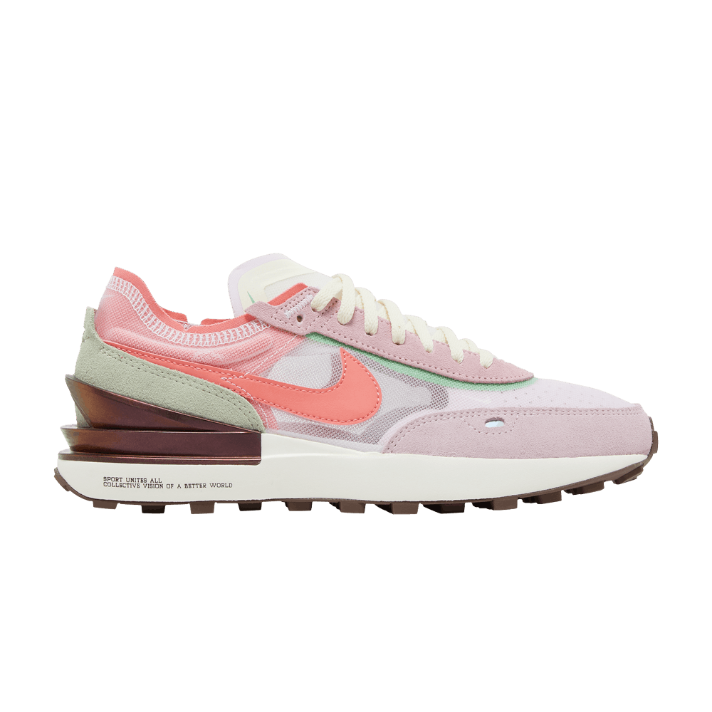Кроссовки Nike Waffle One Regal Pink (Женская размерная сетка)