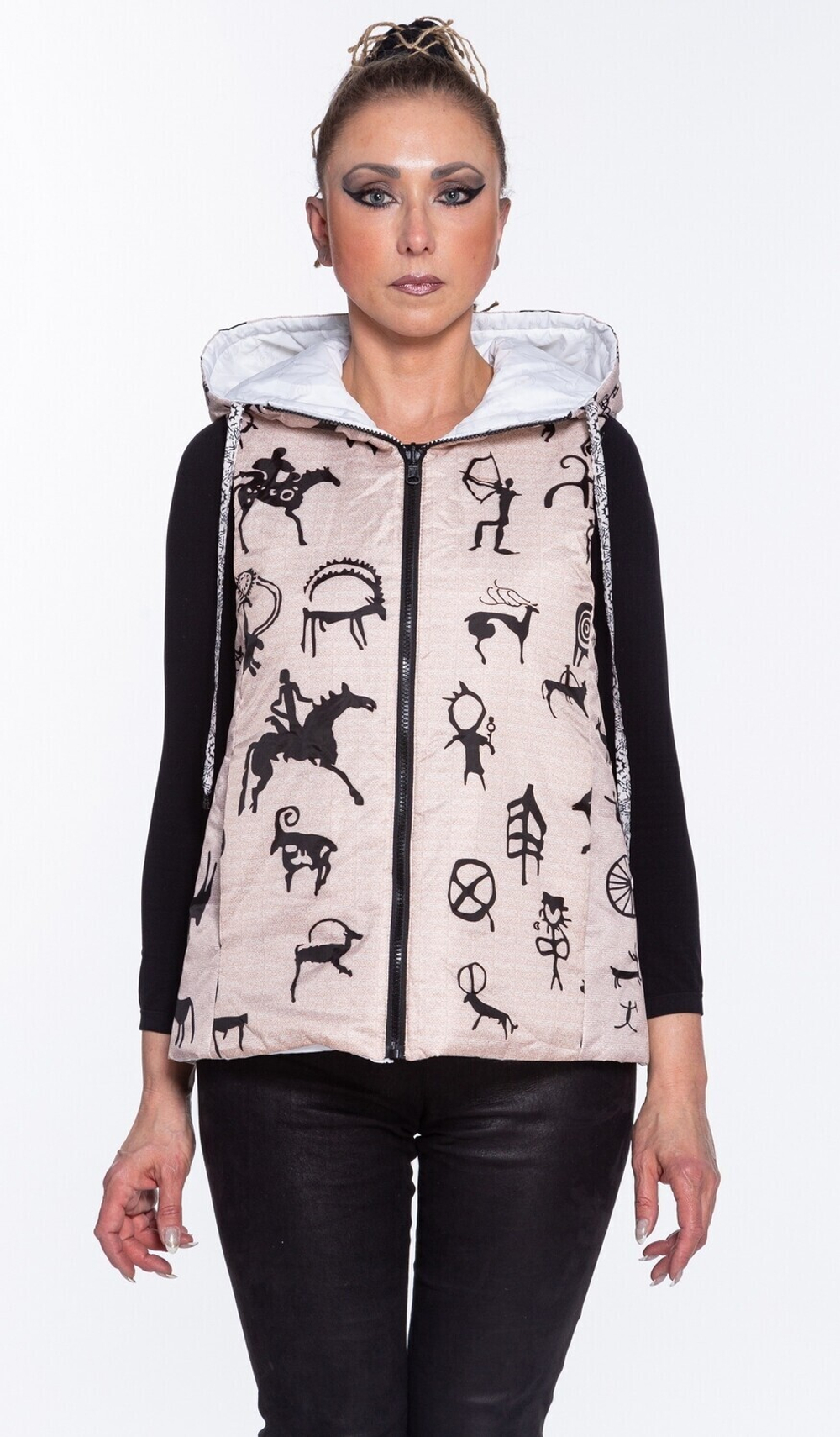 Двусторонний жилет "Петроглиф"