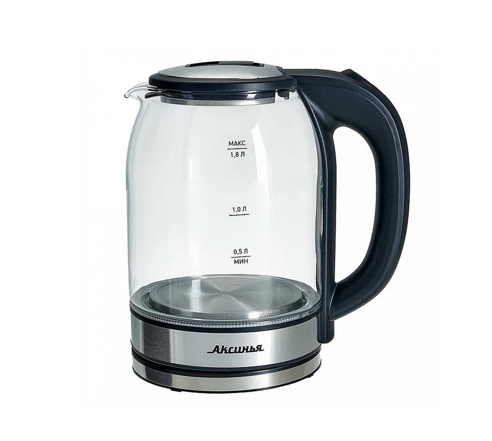Чайник электрический Аксинья КС-1005 стекло