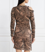 Платье Pinko - коричневый(102888 A1LT)