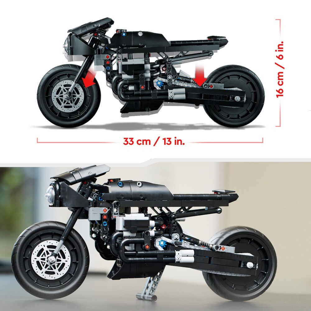 LEGO Technic - БЭТМЕН - БЭТМОТОР 42155 / артикул   42155  / GTIN 5702017424750