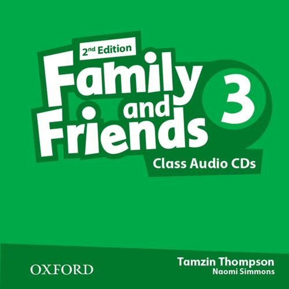 FAMILY &amp; FRIENDS 3  2ED CL CD(2)