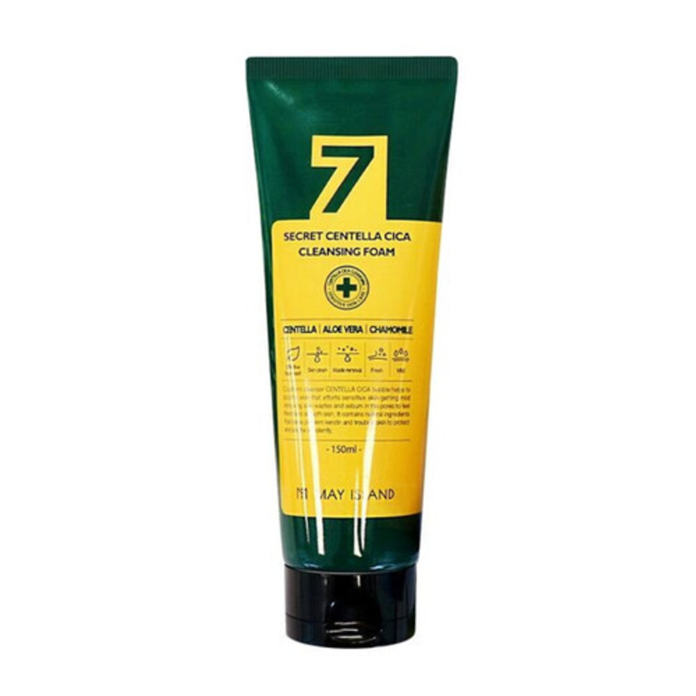 May Island Пенка с экстрактом центеллы - Secret centella cica cleansing foam, 150мл