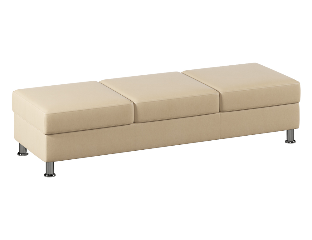 Пуф трехместный МАРКУС