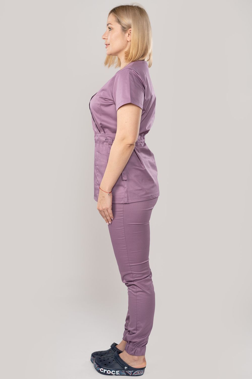 Костюм медицинский женский 386 ПЫЛЬНАЯ РОЗА