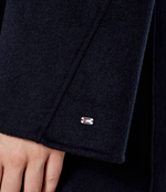 Хлопковое пальто Tommy Hilfiger - темно-синий(WW0WW43603)