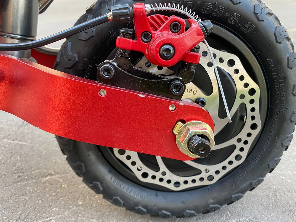Электросамокат ZAXBOARD Hunter V5 MOTO AQUA TEM-245