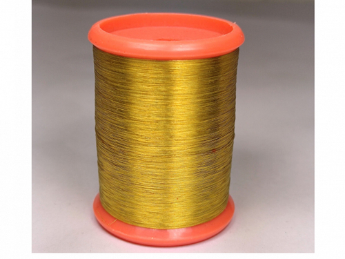 Мишурная "золочёная"  нить цвет  золото
