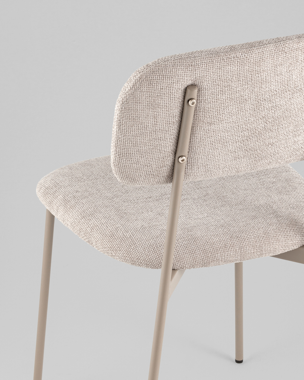 Стул Chao серый серые ножки 2 шт.