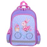 Рюкзак ПИФАГОР SCHOOL, 1 отделение, 3 кармана, "Little beauty", 38x28х14 см, 271402