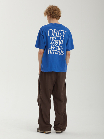 Мужская Футболка Obey Worldwide Records