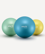 Фитбол STARFIT GB-108 антивзрыв, 1200 гр, синий пастель, 75 см