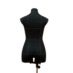 Манекен портновский Моника, комплект Стандарт, тип фигуры Груша, размер 44, цвет черный
