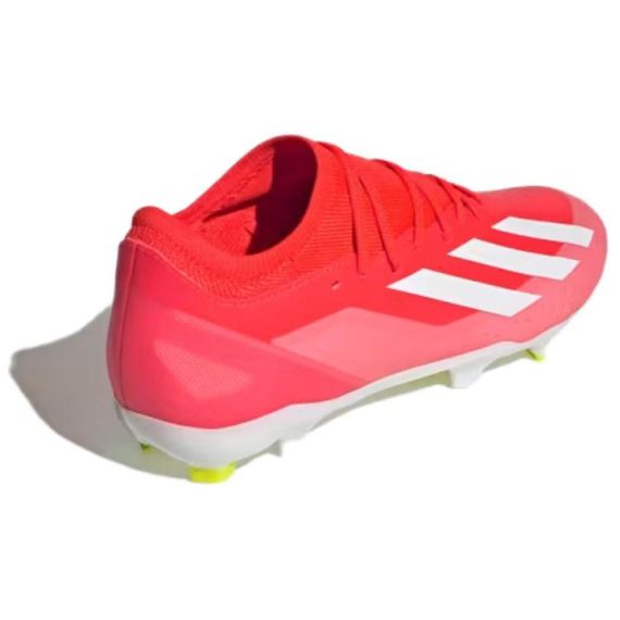 Футбольные бутсы Adidas X CRAZYFAST LEAGUE - низкие кроссовки Красно-белых Юнисекс