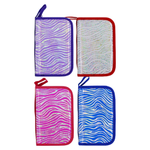 Пенал-косметичка Basir без наполнения, 19,5*12 см, серия "Волны", трехсекционный