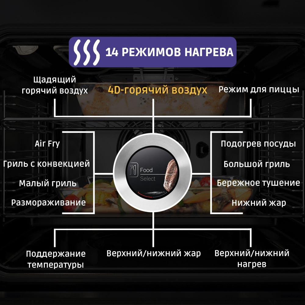 Электрический духовой шкаф Bosch Serie 8 HMG776NB1