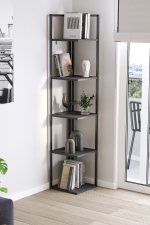 Угловой стеллаж SELANIK 180х35 - антрацит