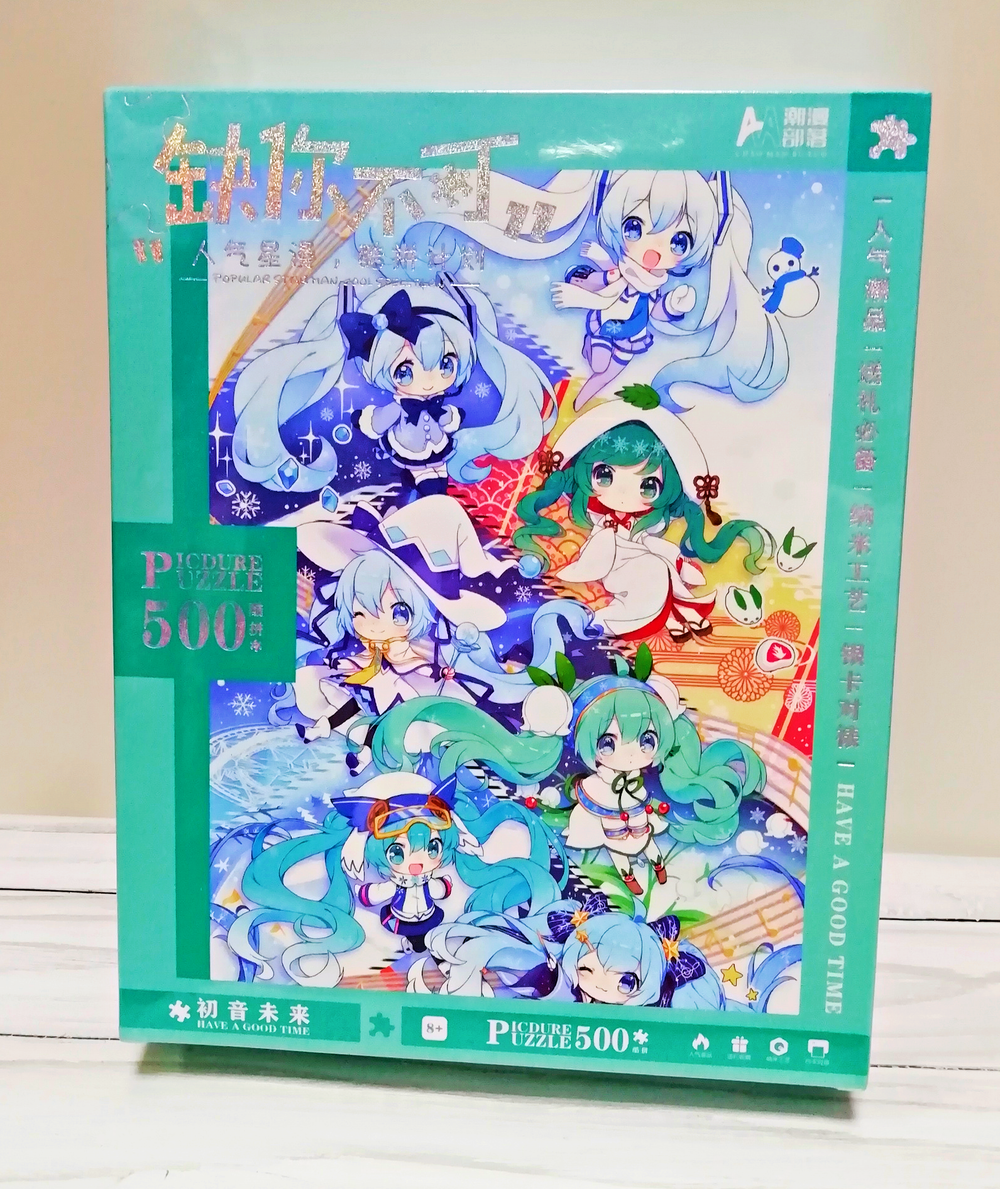 Пазлы "Хатсуне Мику" 500 деталей