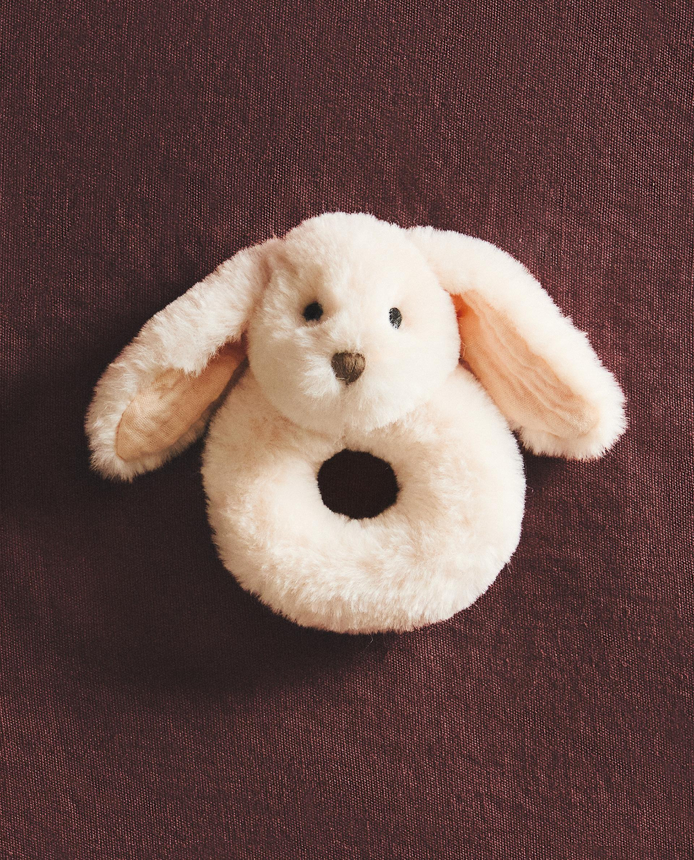 Погремушка детская Zara Home, плюш, розовый, 7619/052