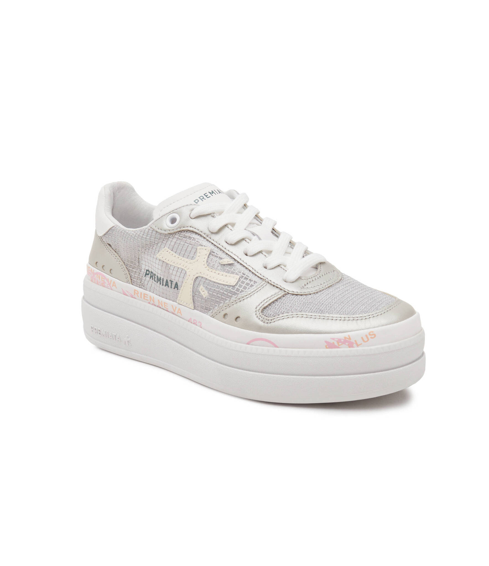 Кроссовки MICOL Premiata - серебряный(MICOL)